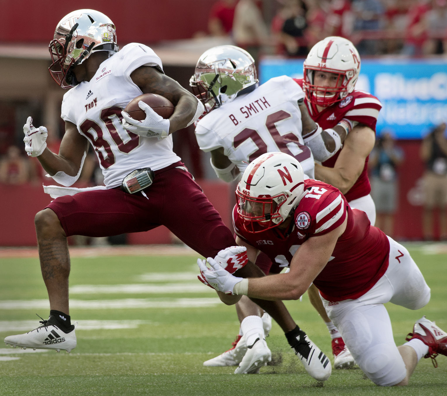 Troy vs. Nebraska, 9/15/18